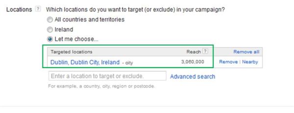 How to create Google ads - Campaign settings screen 2